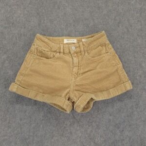 Pac Sun Womens Corduroy Mom Short Size 23 (Measures 25)